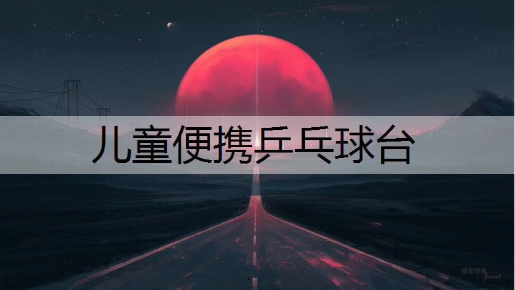 儿童便携乒乓球台