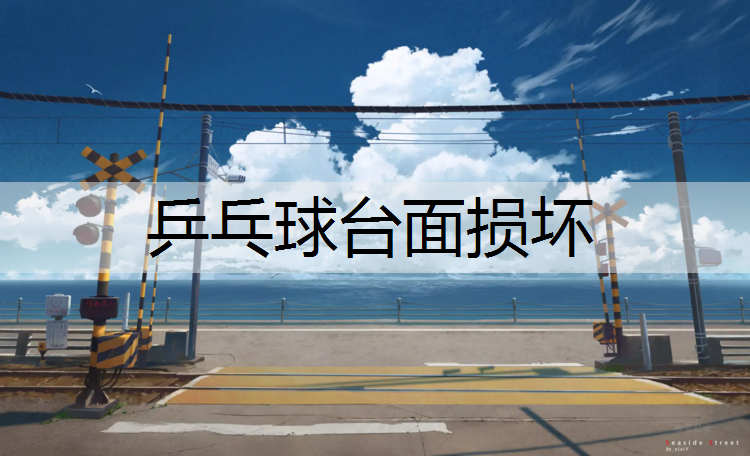 乒乓球台面损坏